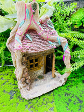 Load image into Gallery viewer, Fairy Cottage house tree
