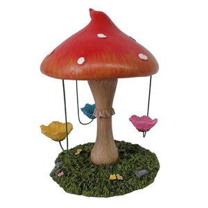 Fairy Mushroom Carousel – Rotating