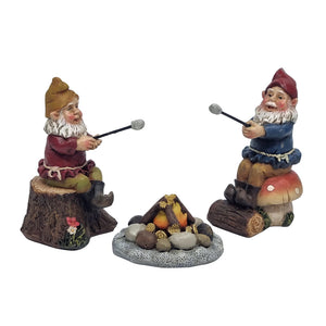 Gnomes Toasting Marshmallows