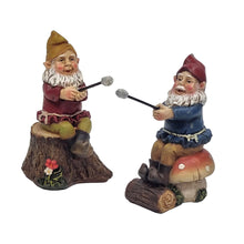 Load image into Gallery viewer, Gnomes Toasting Marshmallows
