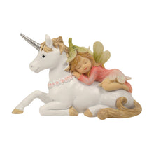 Load image into Gallery viewer, Flower Garden Fairy Sleeping w/Unicorn
