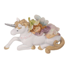 Load image into Gallery viewer, Flower Garden Fairy Sleeping w/Unicorn
