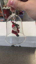 Load and play video in Gallery viewer, Christmas glass bell
