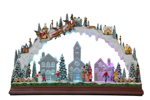 Musical Arch Village, LED 35cmW