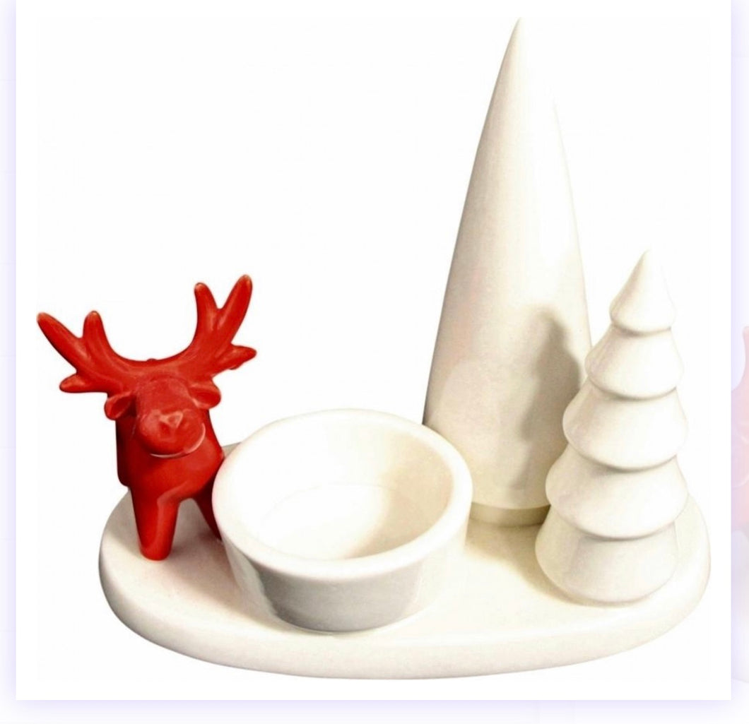 Reindeer Forest  Candle holder