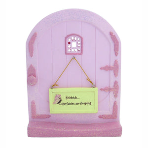 Fairy Door with Message Sign