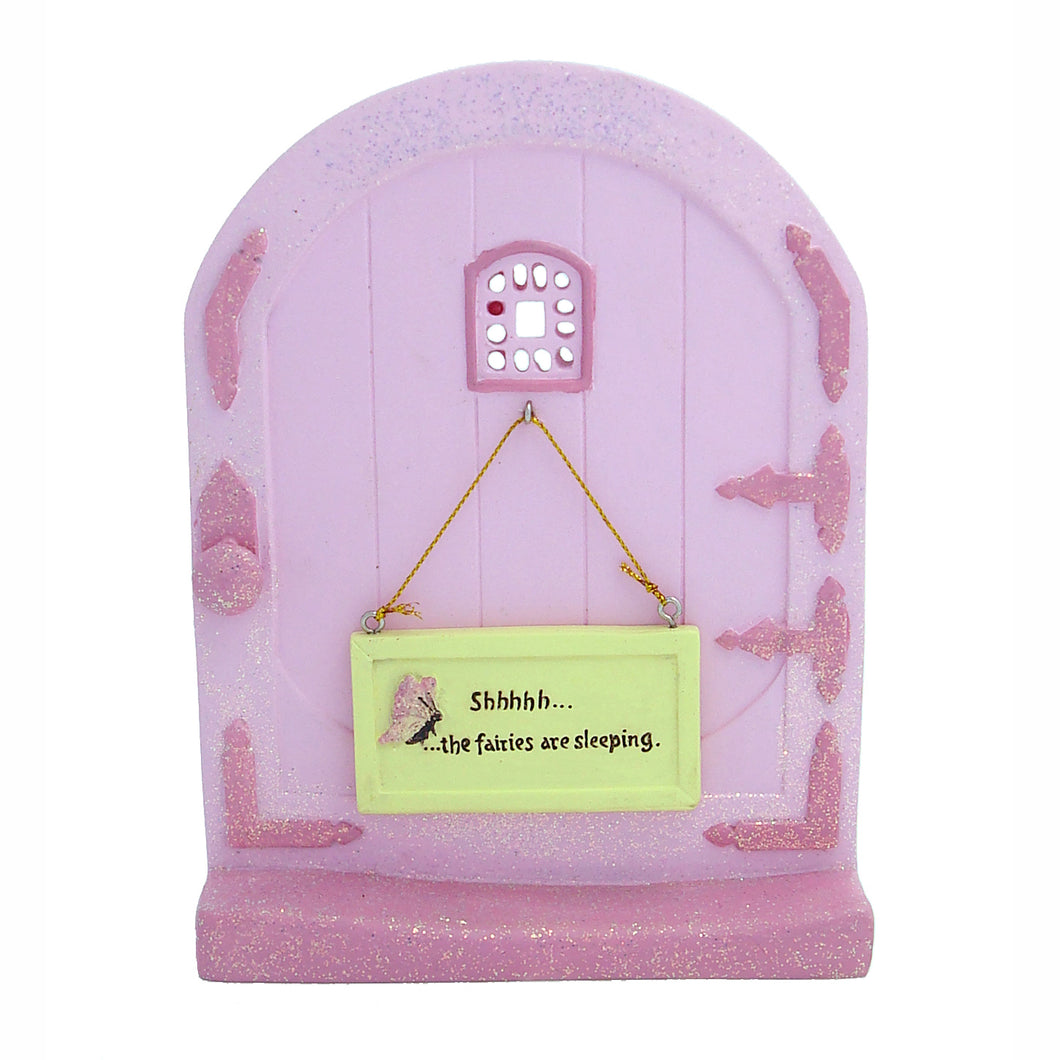 Fairy Door with Message Sign