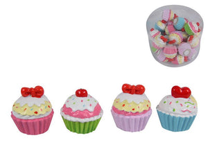 MINIATURE CRAFT CUP CAKE 4 ASSTD