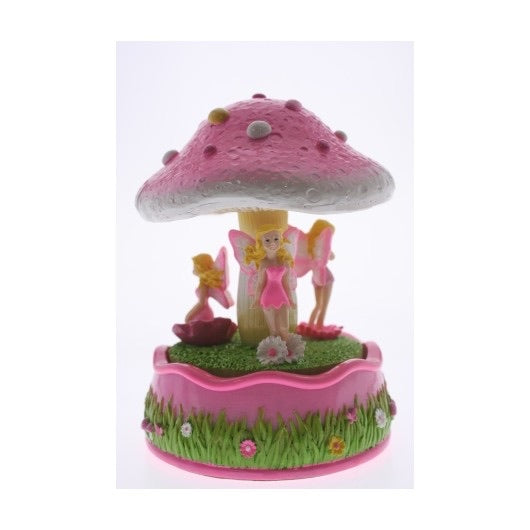 Purple Fairy Mushroom Carousel