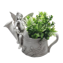 Load image into Gallery viewer, Garden Fairy Plant Pot – Watering Can
