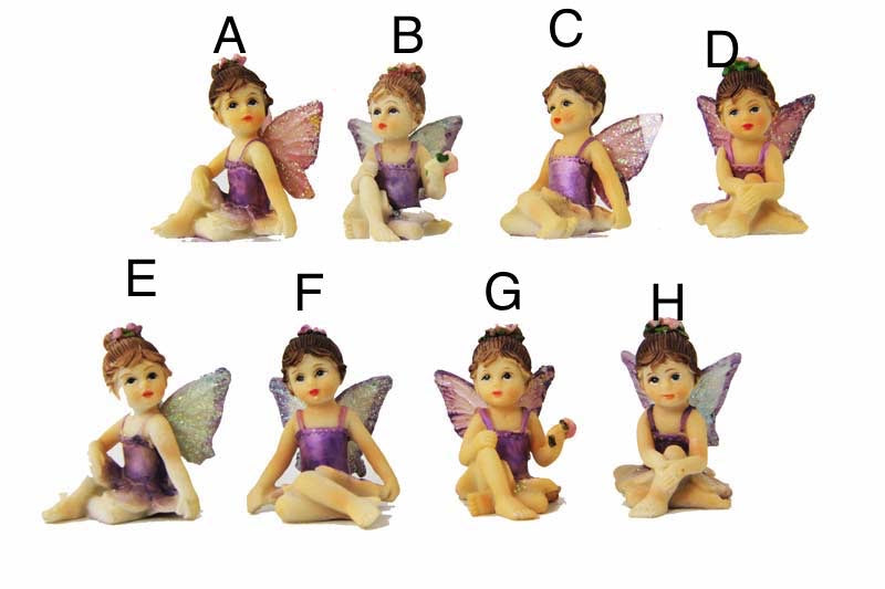 4.5CM SITTING FAIRY 8 ASSTD