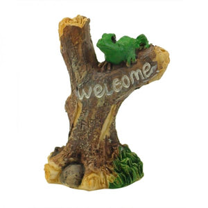 Mini Welcome Sign – Frog