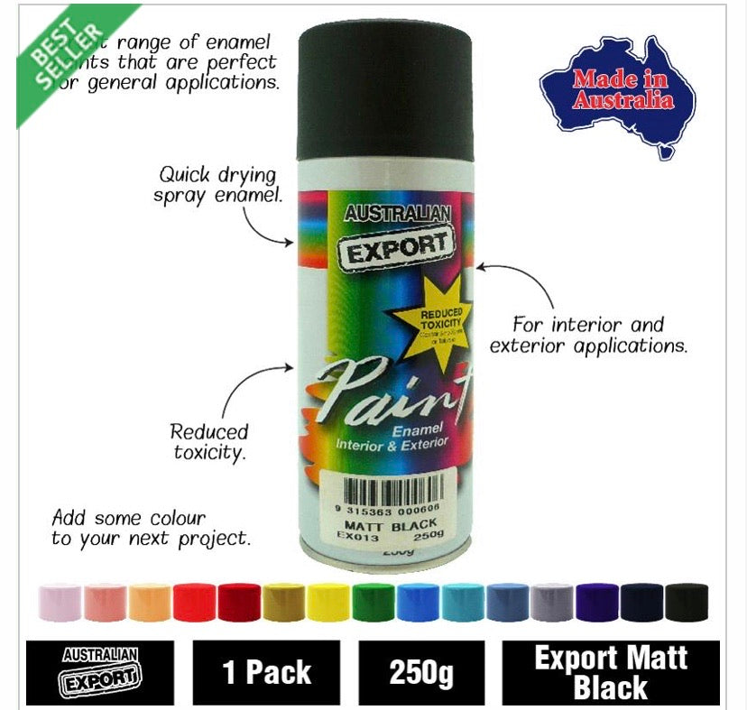 Export Spray Paint Australia Made