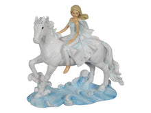 Load image into Gallery viewer, 18CM GIRL ON ICE HORSE RIDING WAVES
