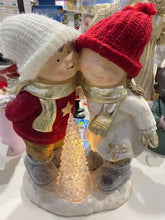 Load image into Gallery viewer, Christmas boy and girl statue 50cmH
