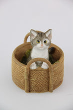 Load image into Gallery viewer, 9CM CUTE CAT IN BASKET
