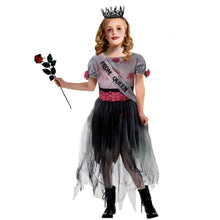 Load image into Gallery viewer, Children zombie prom Queen
