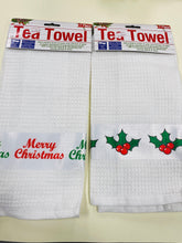 Load image into Gallery viewer, Christmas tea towel
