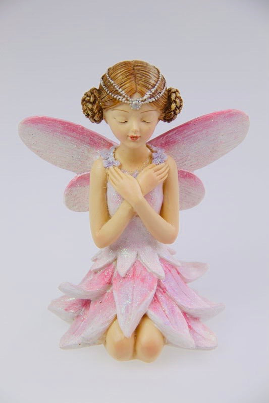 12CM KNEELING FLOWER FAIRY PRINCESS 2 ASSTD