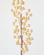 Load image into Gallery viewer, BERRY SPRAY METALLIC GOLD 65CM
