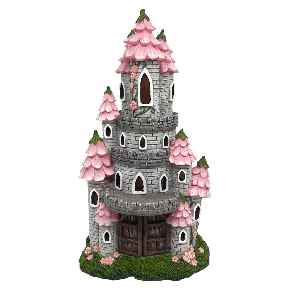 Fairytale Castle (w/Solar Light-Up) 25cm