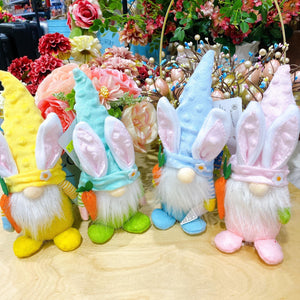 Easter rabbit gnome 20cm 4 assorted