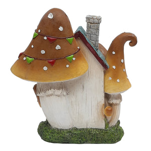 Mushroom House (w/LED Light-Up) 20cm