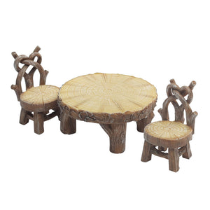 Celtic Heart Fairy Furniture Set