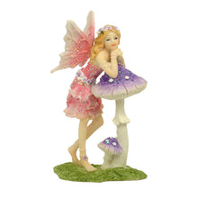 Load image into Gallery viewer, Standing Fairy w/Mushroom 10cm
