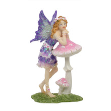 Load image into Gallery viewer, Standing Fairy w/Mushroom 10cm
