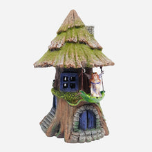 Load image into Gallery viewer, Solar Moss Tree House w/Hammock
