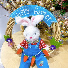 Load image into Gallery viewer, EASTER WREATH W/RABBIT 53CM
