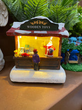 Load image into Gallery viewer, Christmas village shops
