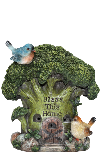 Broccoli Fairy house LED 21cm