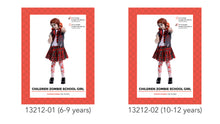 Load image into Gallery viewer, Children zombie school girl
