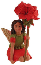 Load image into Gallery viewer, Geranium Fairy inspired by artist Cicely Mary Barker
