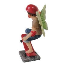 Load image into Gallery viewer, Fairy Noah Riding Skateboard
