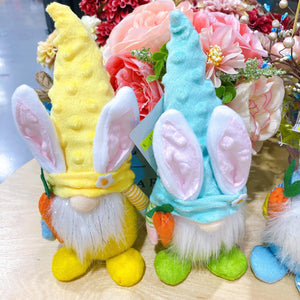 Easter rabbit gnome 20cm 4 assorted