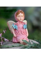 Load image into Gallery viewer, Red clover Fairy inspired by artist Cicely Mary Barker
