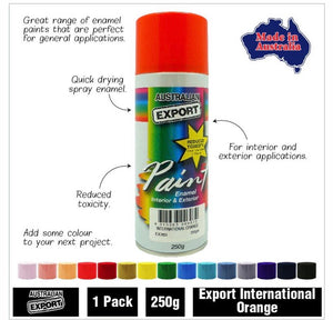 Export Spray Paint Australia Made