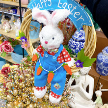 Load image into Gallery viewer, EASTER WREATH W/RABBIT 53CM
