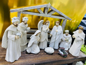 10pcs Nativity set 15cm