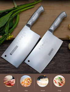 SBZ NEW SBZ Shi Ba Zi Zuo 8323 Stainless Steel All In One Parting Knife Kitchenware