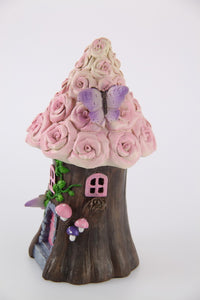 19cm Fairy Garden Rose House