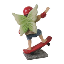 Load image into Gallery viewer, Fairy Noah Riding Skateboard
