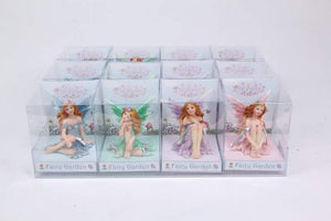 8CM SITTING FAIRY WITH GLITTER 4 ASSTD IN DISPLAY (GIFT BOX)