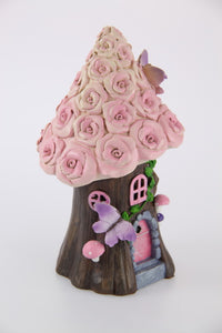 19cm Fairy Garden Rose House