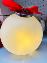 Load image into Gallery viewer, Giant light up bauble with hand painted details 20cm diameter
