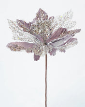 Load image into Gallery viewer, POINSETTIA PICK MAUVE 20CM
