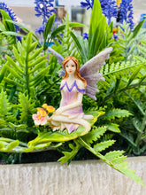 Load image into Gallery viewer, Fairy on leaf 3 assorted
